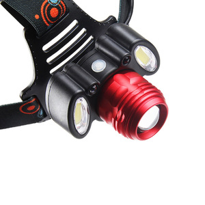 ไฟหน้าจักรยานไฟฟ้า T6 LED แบบชาร์จไฟได้พร้อมแบตเตอรี่ในตัวสำหรับการปั่นจักรยานกลางแจ้งกันน้ำ IPX4 - Product Image 2