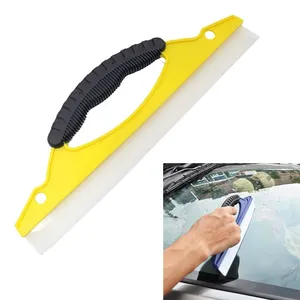 bıçak araba yıkama Suppliers-Sıcak satış T-şekilli silikon silecek bıçak araba yıkama için Bow-şekilli çekçek