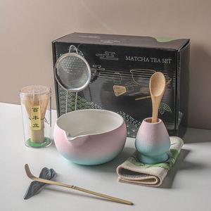 Japanese Matcha <b>Tea</b> <b>Set</b> Includes Ceramic Whisk Holder Bamboo Whisk Porcelain Matcha Bowl Oriental Style Beater Stand Can Be - Product Image 1