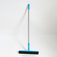 Balai en caoutchouc souple pour l'épilation avec brosse à raclette pour sol, balai de salle de bain