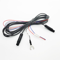 Maßgefertigtes Schlankes 8-Pin Mini-Din-Buchsenkabel mit 6-adrigem Offenem Kabelende für B M W 4 5 6 7 8 Pin Stecker-Buchse Offenes Kabelende
