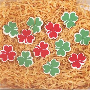 חדש עיצוב מזון כיתה תינוק בקיעת שיניים DIY שרשרת סיעוד צעצוע תלתן רופף סיליקון חרוזים סיטונאי - Product Image 4