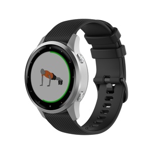 18mm Souple En Caoutchouc de Silicone <span class=keywords><strong>Bracelet</strong></span> de Montre De Bande <span class=keywords><strong>Bracelet</strong></span> Remplacements Pour Garmin <span class=keywords><strong>Vivoactive</strong></span> <span class=keywords><strong>4s</strong></span> Vivoactive4s - Product Image 3