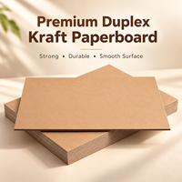 Direkt vom Hersteller: Steife Doppelseitige Duplex-Kraftpapierbögen in Maßanfertigung für Geschenkboxen, Offsetdruck und Verpackungen
