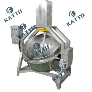 <span class=keywords><strong>Wok</strong></span> Planetario Eléctrico Automático con Agitador para Uso en Restaurantes, Olla de Cocción con Calentamiento Eléctrico para Fábricas de Aceite de Cocina, Máquina Mezcladora - Product Image 6