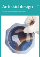 Équipement de laboratoire de chimie de haute qualité, mortier et pilon en agate naturelle de 30 mm à 300 mm pour utilisation en laboratoire