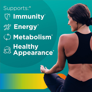 Gommes multivitaminées pour femmes Gommes à la vitamine B nature <span class=keywords><strong>bounty</strong></span> vitamine c Gummies Bone Breast Skin Joint & Energy Amplificateur du système immunitaire - Product Image 5