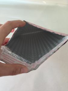 Factory Direct 200*280+40mm Rose <strong>Gold</strong> Metallic Foil <strong>Poly</strong> Packaging Bag Padded Envelopes Bubble <strong>Mailers</strong> - Product Image 3