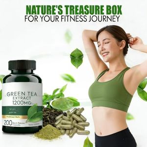 Kapsul Ekstrak Teh Hijau <span class=keywords><strong>EGCG</strong></span> Pembakar Lemak Suplemen <span class=keywords><strong>Herbal</strong></span> Dewasa Pelangsing Pendukung Kesehatan Pencernaan Teh Hijau Matcha Organik - Product Image 2