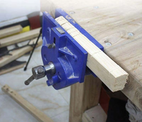 Étau de serrage rapide REALMAX OEM personnalisable en fonte pour le travail du bois et la pose de tuyaux, fixation de 7 pouces pour le bricolage