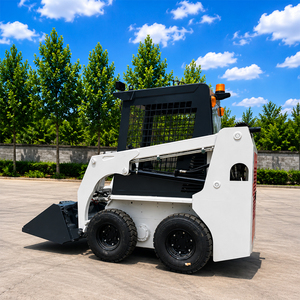 5 EPA Gasolinel Skid Steer Mini Track Skid Steer Loader JJS35 With Forest <b>Mulcher</b> <b>Lawn</b> <b>Mower</b> - Product Image 6