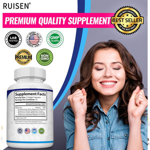 Capsules de complexe de magnésium 1000 mg, complément vitaminique et minéral favorisant le sommeil et renforçant les os et les muscles - Product Image 4