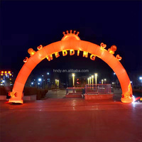 Arche de bienvenue gonflable en PVC en gros pour usine, avec motif floral et de dessins animés, pour activités extérieures, centres commerciaux et écoles