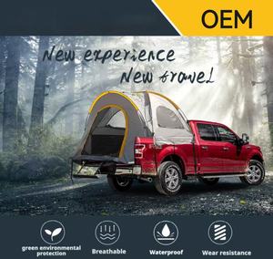 Wasserdichtes, Sonnenschutzfähiges Einzelzimmer-Tragbares Doppelschicht-Campingzelt aus 210D Oxford-Gewebe für 2 Erwachsene, Passend für Pickup-Ladeflächen - Product Image 2