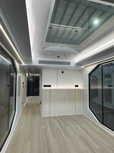 Casas de contenedores de cápsulas espaciales con marco de acero contemporáneo <span class=keywords><strong>Apartamento</strong></span> de Villa <span class=keywords><strong>verde</strong></span> de construcción rápida para hoteles Paneles sándwich - Product Image 6