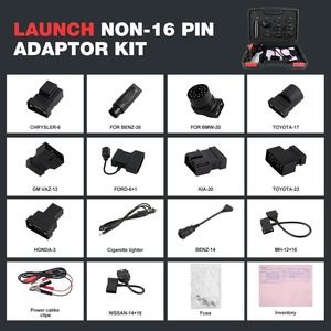 Conectores Originales Sin Pin de 16 Pines, Estándar OE, para Autos Antiguos, Compatibles con el Diagnóstico X431 OBD1 - Product Image 4