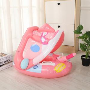 Flotadores Inflables para Piscina para Niños, Anillo de Natación con Toldo - Product Image 3