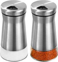 Distributeur de sucre en verre cylindrique, 5,5 pouces, écologique, compatible lave-vaisselle