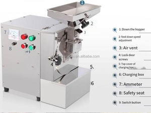Moulin Commercial en Acier Inoxydable pour Sésame, Noix, Amandes, Arachides, Noix de Grenoble – Broyeur Haute Efficacité pour Mélange d'Huiles - Product Image 2
