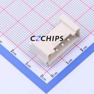 HC-VH-5AWT Wire-to-Board Pin Header SMD,P=3.96mm,Horizontal Mount Connector 1x5P 3.96mm Horizontal Mount VH - Product Image 1