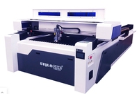 Mixed CO2 Laser cortador gravura máquina de madeira e metal