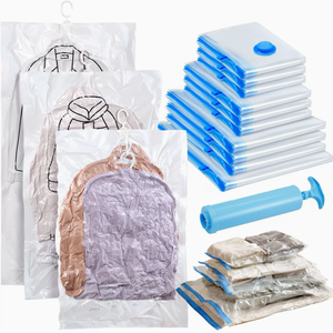 Sac de rangement sous vide en tissu nylon écologique, imperméable et anti-insectes, forme carrée, capacité importante, gain de place, achat en gros, prix bas - Product Image 3