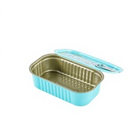 Boîte de conserve vide imprimée pour sardines, empilable, 125 ml, avec couvercle conique # 311 EOE pour les sardines