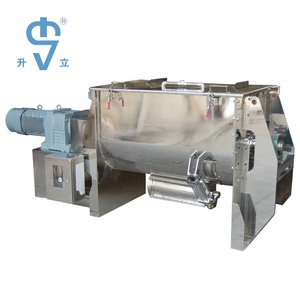 Mezclador de cinta de acero inoxidable para la industria alimentaria, venta directa del fabricante, mezclador de cinta LHY Horizontal - Product Image 5