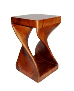 Creative Bone Inlay Console Design Environment Protection Vintage Wooden Stool <b>Dressing</b> <b>Table</b> Step Stool for Home Furniture - Product Image 1