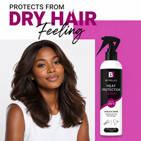 Spray protecteur thermique pour fer à lisser bio OEM/ODM Salon, protection contre la chaleur 450 ° Spray capillaire sans résidus F Weightless 4c Private Label MOQ