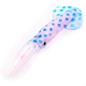 Señuelo de calamar suave de silicona, cebo artificial biónico para pesca en el mar, pesca en agua salada, pesca en barco, YJ-L-52 - Product Image 4