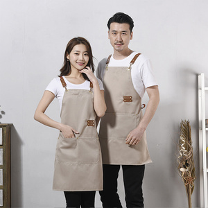 Delantal <span class=keywords><strong>de</strong></span> Chef Personalizable, Transpirable, sin Mangas, <span class=keywords><strong>de</strong></span> Lona Gruesa, con Logotipo Personalizado, Estilo Europeo, a Prueba <span class=keywords><strong>de</strong></span> Polvo, <span class=keywords><strong>para</strong></span> Cafetería - Product Image 2