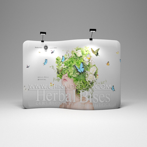 การค้าการแสดงการแสดงผลแบบพกพาเ<span class=keywords><strong>ว</strong></span>ทีการค้าบูธแสดงแต่งงานงานแถลงข่า<span class=keywords><strong>ว</strong></span>ฉากห<span class=keywords><strong>ล</strong></span>ังผ้าฉากหลังงานแสดงสินค้า - Product Image 2