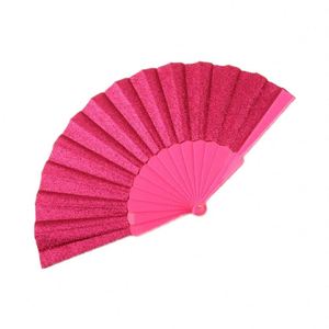 Customized Folding Fan Personalized Design for Party Performance Promotions Wedding Favors Festival Event and Business <b>Gifts</b> - Product Image 2
