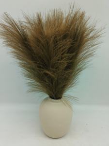 Hochwertige handgemachte Seide Pampa Reed Gras künstliche Blume Home Decoration Hochzeit Cross Border 4 Gabel Wind Simulation - Product Image 3