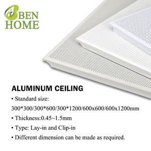 Rails de <span class=keywords><strong>plafond</strong></span> en métal léger, suspendus, pour carreaux de porcelaine, <span class=keywords><strong>plafond</strong></span> suspendu en aluminium - Product Image 4