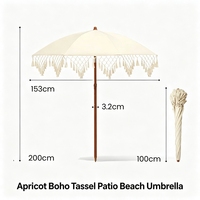 Parasol triangulaire à pompons pour extérieur, plage, jardin et terrasse, conçu pour les vendeurs de rue et les stands de marché