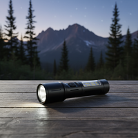 Senter Taktis LED Laser Putih 1000m dengan Zoom Teleskopik, Bahan Aluminium Alloy, Dapat Diisi Ulang via USB, Dilengkapi Lampu Samping COB, Penjualan Terlaris
