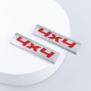 Barato personalizado emblema 4X4 coche Metal pegatina cuerpo deporte insignia OEM alta calidad al por mayor camión Auto accesorios autoadhesivo - Product Image 6