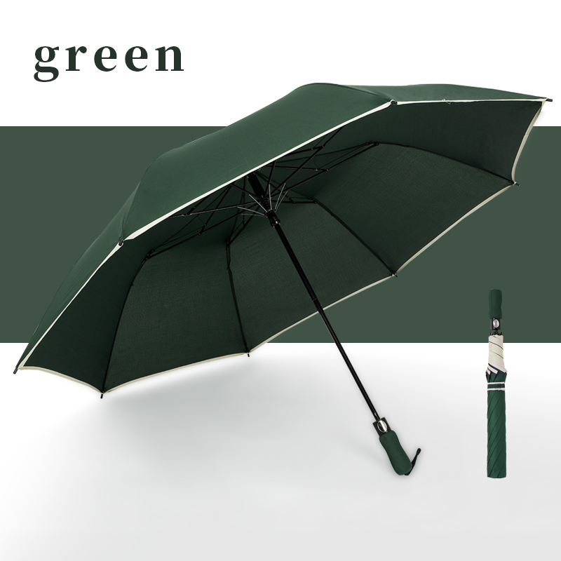 Parapluie double vert foncé