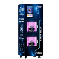 Station de nettoyage de casques de moto avec désinfection UVC, atomisation, séchage, double compartiment, écran tactile et paiement multi-mode basé sur le cloud