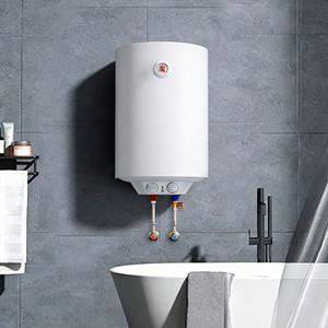 <span class=keywords><strong>Chauffe</strong></span>-<span class=keywords><strong>eau</strong></span> <span class=keywords><strong>électrique</strong></span> à double réservoir Capacité 30L/50L/<span class=keywords><strong>80L</strong></span>/100L Vertical Slim Flat Enamel Stockage domestique Ménage Hôtel CB - Product Image 4