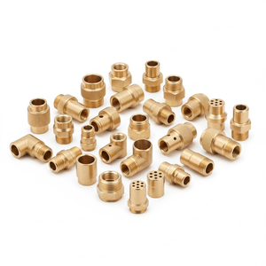 ชิ้นส่วนทองเหลือง HPb59-1ชิ้นส่วนโลหะทองเหลือง HPb63-3ชิ้นส่วนหัน CNC ที่มีความแม่นยำปรับแต่งได้ - Product Image 1