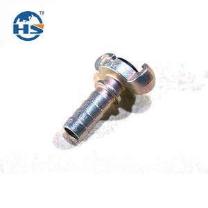 Acopladores de Manguera de Aire Universales de Aleación de Cobre con Recubrimiento de Zinc/Galvanizado, Tipo Chicago, en Caja de Cartón - Product Image 1