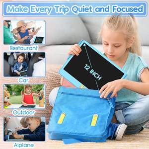 กระดานวาดภาพ LCD สำหรับเด็กออทิสติก เด็กชาย เด็กหญิง เด็กวัยเตาะแตะ ขนาด 12 นิ้ว แบบลบได้ - Product Image 6