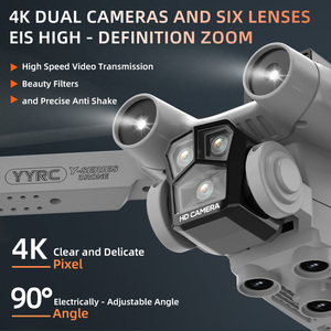 Y616 người mới bắt đầu chụp ảnh trên không bay không người lái máy ảnh <span class=keywords><strong>HD</strong></span> kép trọng lực cảm biến hình ảnh rõ ràng và video thông minh di chuột điều khiển từ xa - Product Image 3