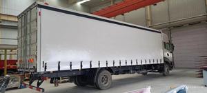 Sur mesure 1000x1000D 30x30 Curtainside Camion <span class=keywords><strong>Remorque</strong></span> Corps Coulissant Côté Rideau Bâche avec Accessoires - Product Image 5