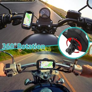 360 ° Rotation Avant Cadre Navigation Titulaire Étanche Écran Tactile Téléphone Stand <span class=keywords><strong>Carte</strong></span> Sac pour Moto Vélo Électrique Vélo Vélo - Product Image 4