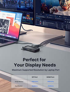 Station d'accueil noire JSAUX 11 en 1 pour console de jeu Steam Deck - Product Image 5