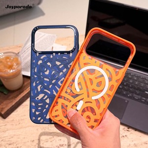 เคสแข็ง PC ดีไซน์หรูหราไม่ซ้ำใคร B409 ขายส่ง เคสโทรศัพท์มือถือสำหรับ iPhone 15 16 17 Pro Max เคสโทรศัพท์แม่เหล็ก - Product Image 4